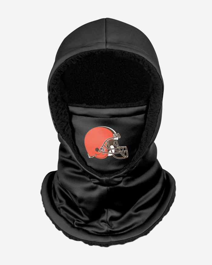 Cleveland Browns Black Hooded Gaiter FOCO - FOCO.com