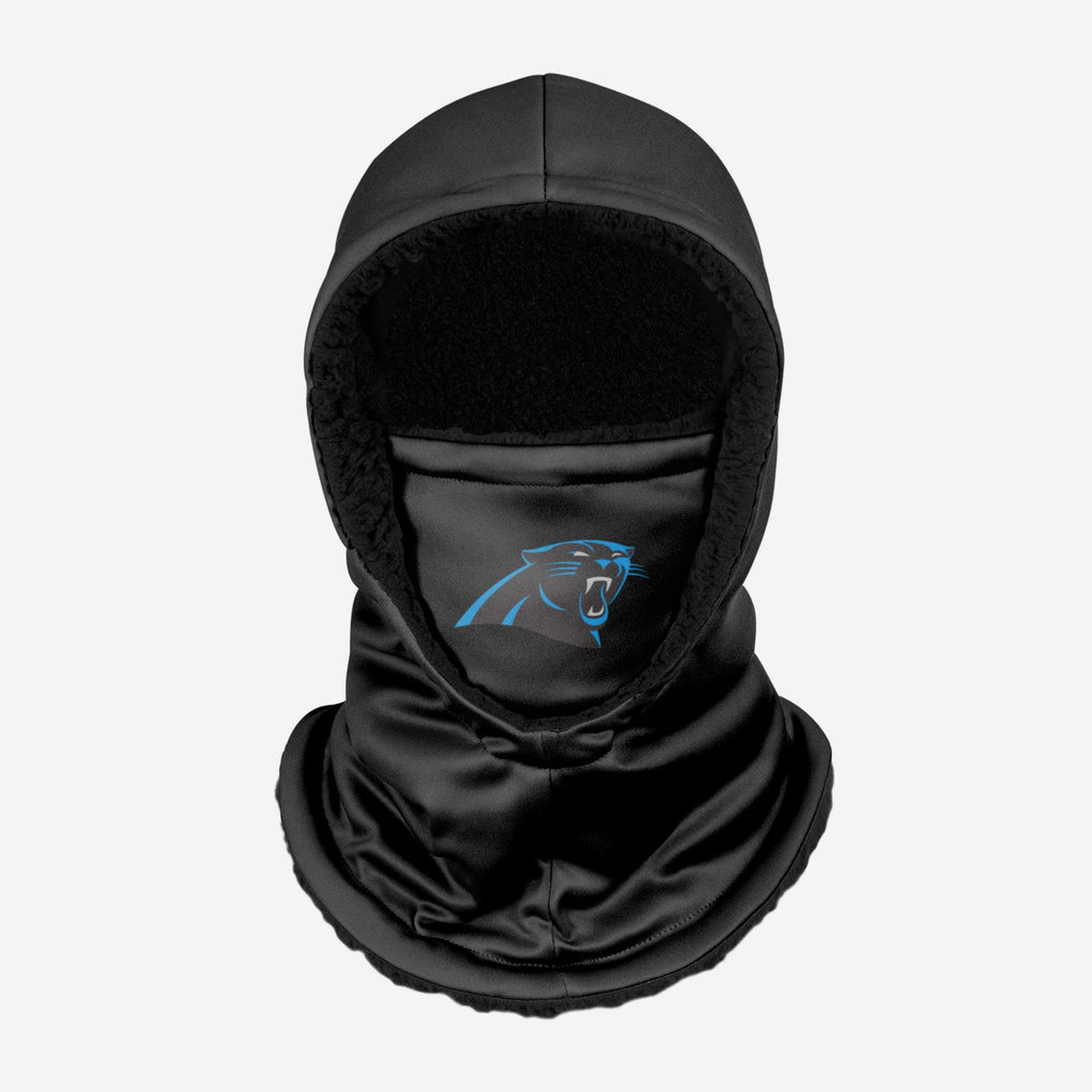 Carolina Panthers Black Hooded Gaiter FOCO - FOCO.com