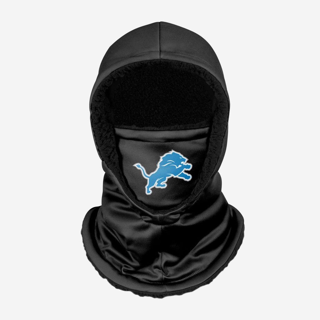 Detroit Lions Black Hooded Gaiter FOCO - FOCO.com