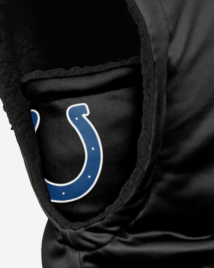 Indianapolis Colts Black Hooded Gaiter FOCO - FOCO.com