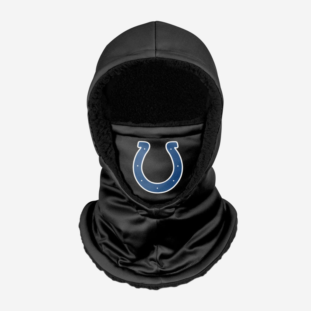 Indianapolis Colts Black Hooded Gaiter FOCO - FOCO.com