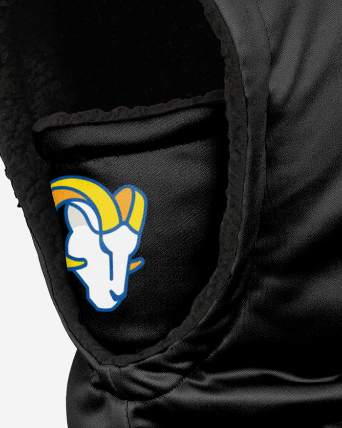 Los Angeles Rams Black Hooded Gaiter FOCO - FOCO.com