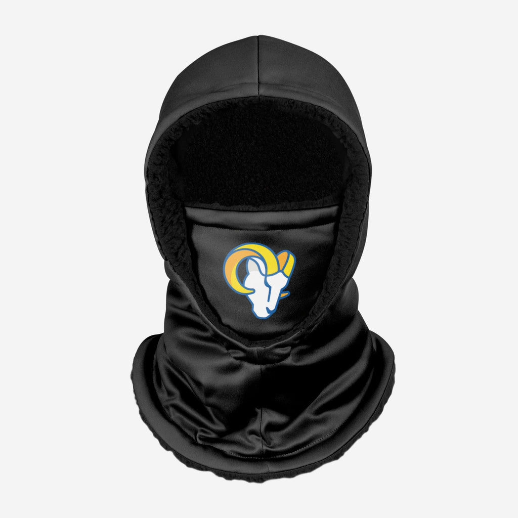 Los Angeles Rams Black Hooded Gaiter FOCO - FOCO.com