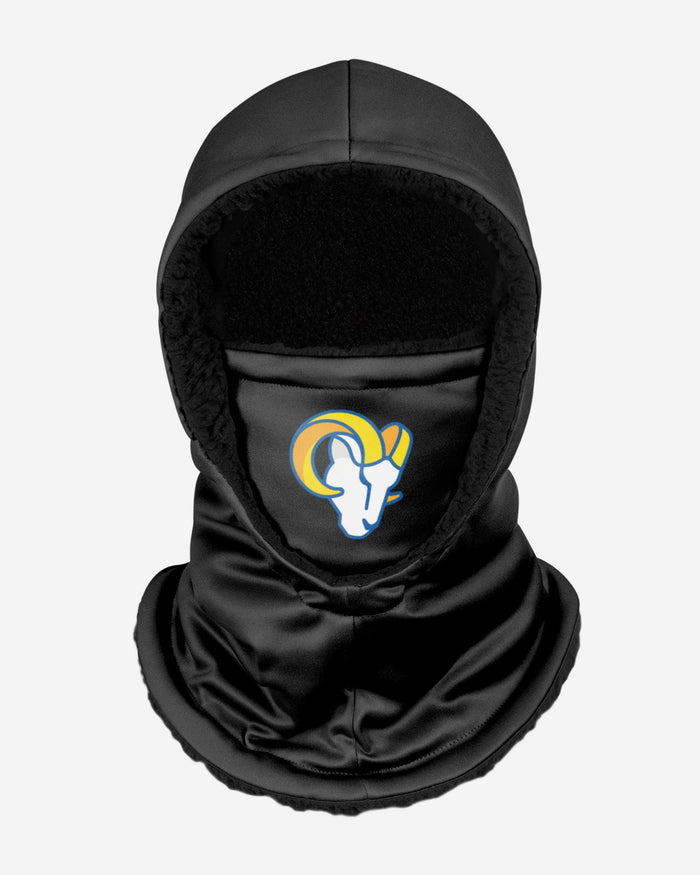 Los Angeles Rams Black Hooded Gaiter FOCO - FOCO.com