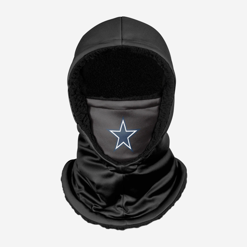 Dallas Cowboys Black Hooded Gaiter FOCO - FOCO.com