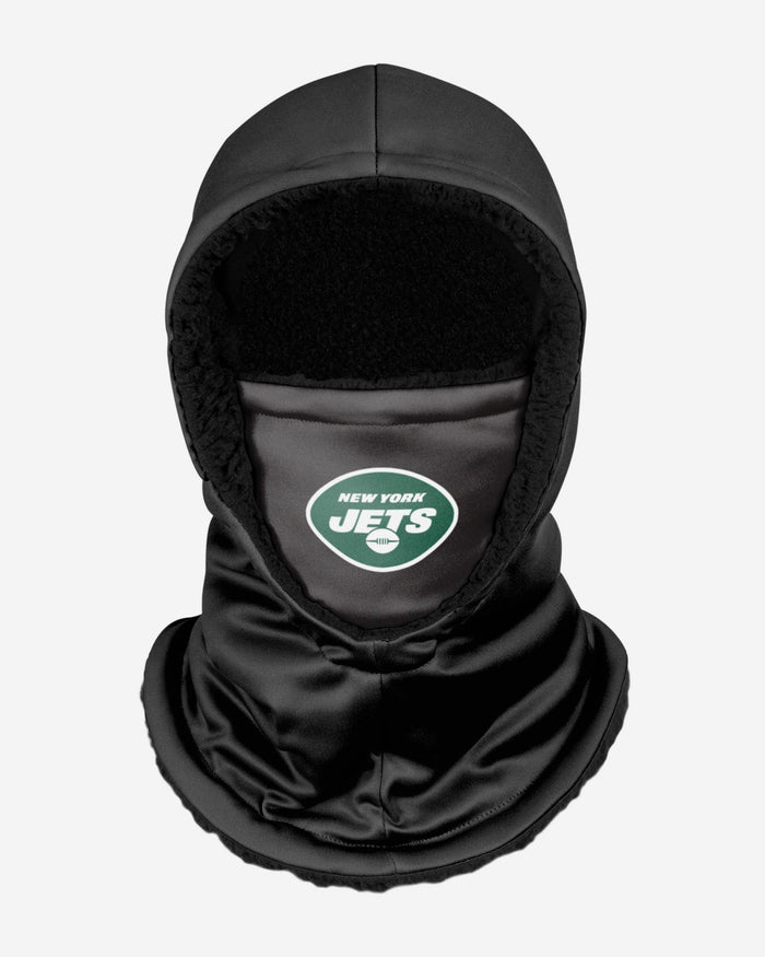 New York Jets Black Hooded Gaiter FOCO - FOCO.com