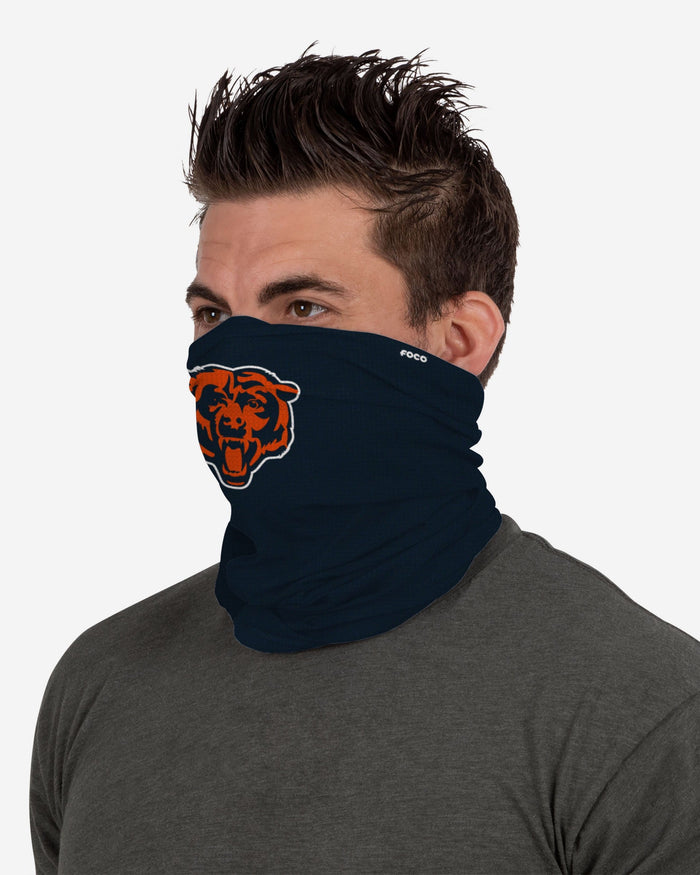 Chicago Bears Big Logo Waffle Gaiter Scarf FOCO - FOCO.com