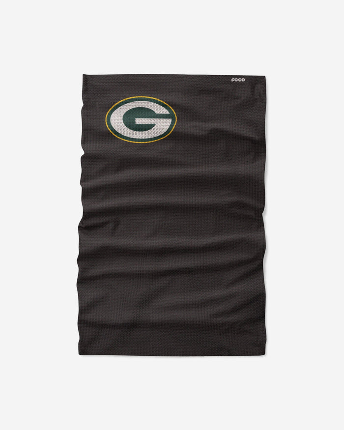 Green Bay Packers Big Logo Waffle Gaiter Scarf FOCO - FOCO.com