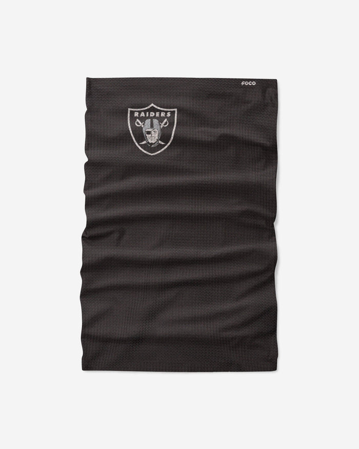 Las Vegas Raiders Big Logo Waffle Gaiter Scarf FOCO - FOCO.com