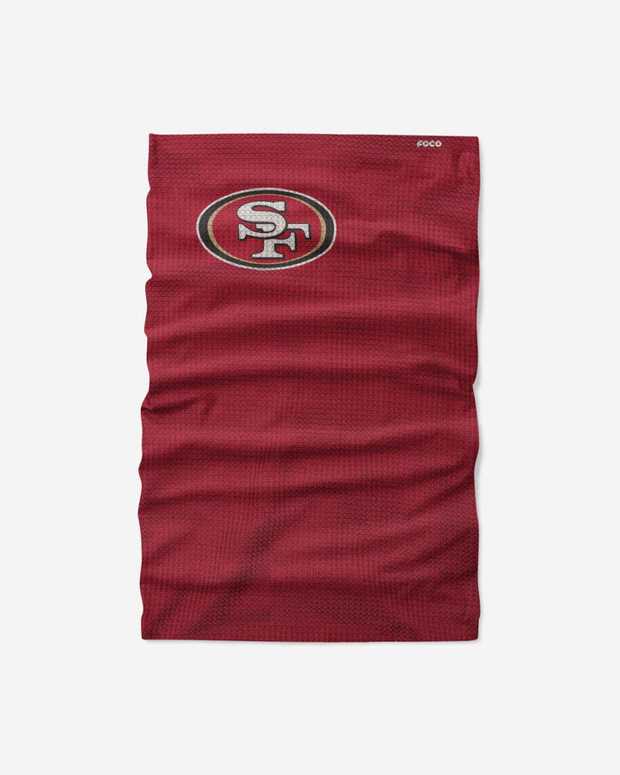 San Francisco 49ers Big Logo Waffle Gaiter Scarf FOCO - FOCO.com