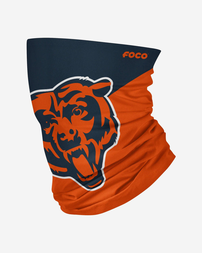 Chicago Bears Big Logo Gaiter Scarf FOCO Adult - FOCO.com