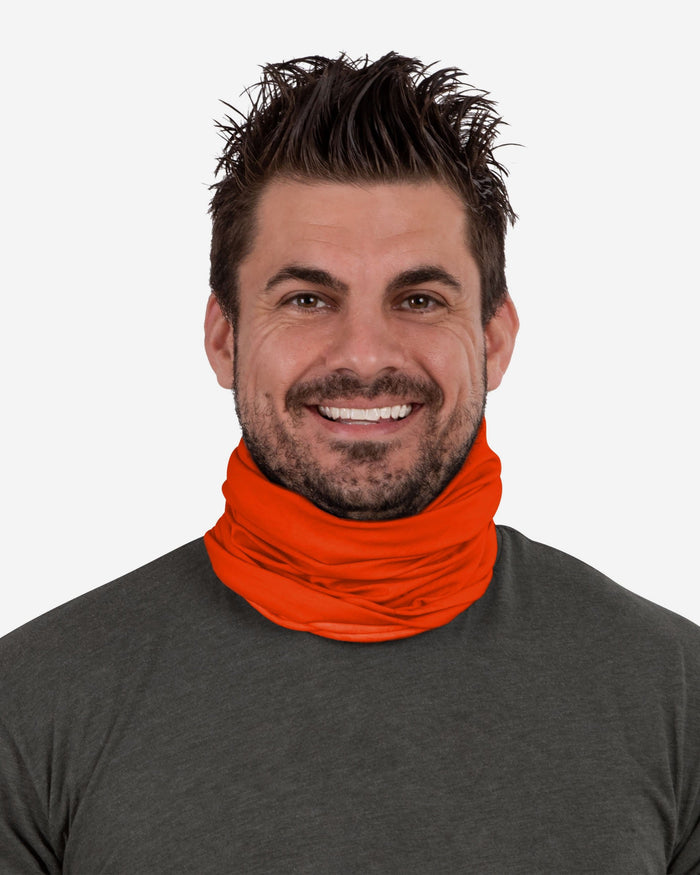 Cleveland Browns Big Logo Gaiter Scarf FOCO - FOCO.com