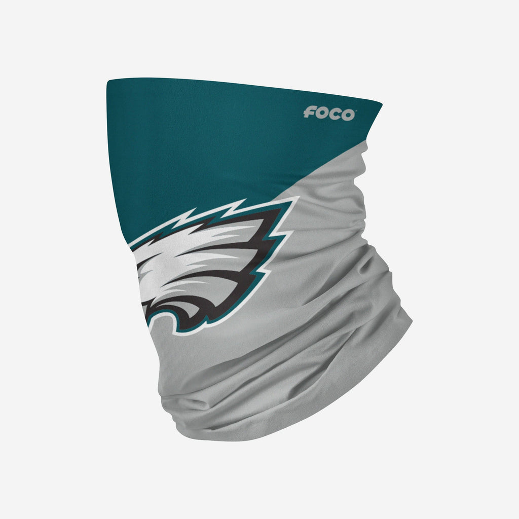 Philadelphia Eagles Big Logo Gaiter Scarf FOCO Adult - FOCO.com