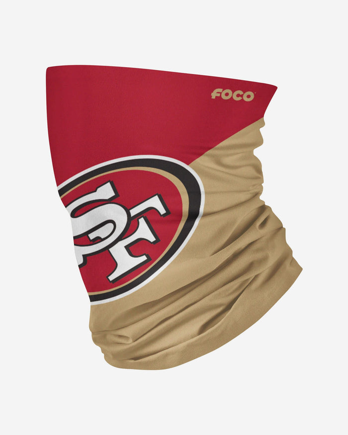 San Francisco 49ers Big Logo Gaiter Scarf FOCO Adult - FOCO.com