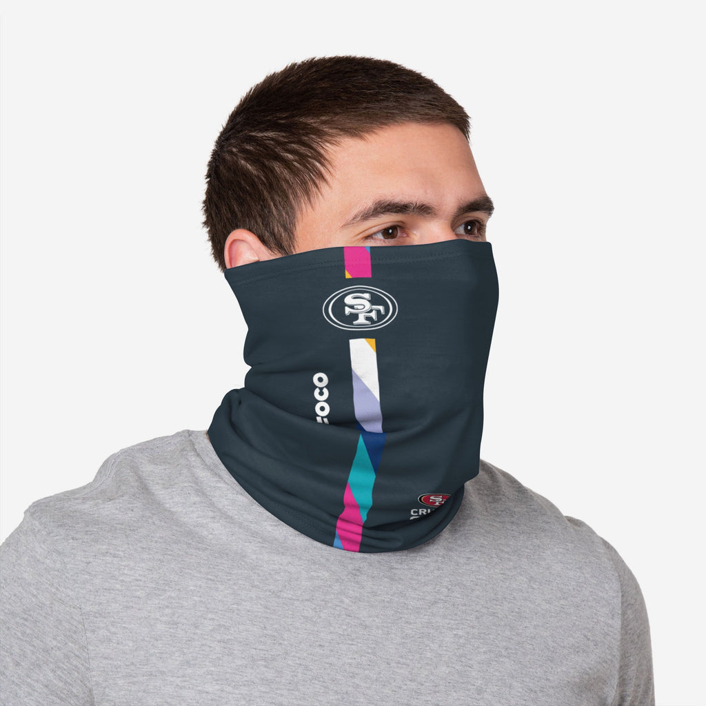 San Francisco 49ers Crucial Catch Gaiter Scarf FOCO