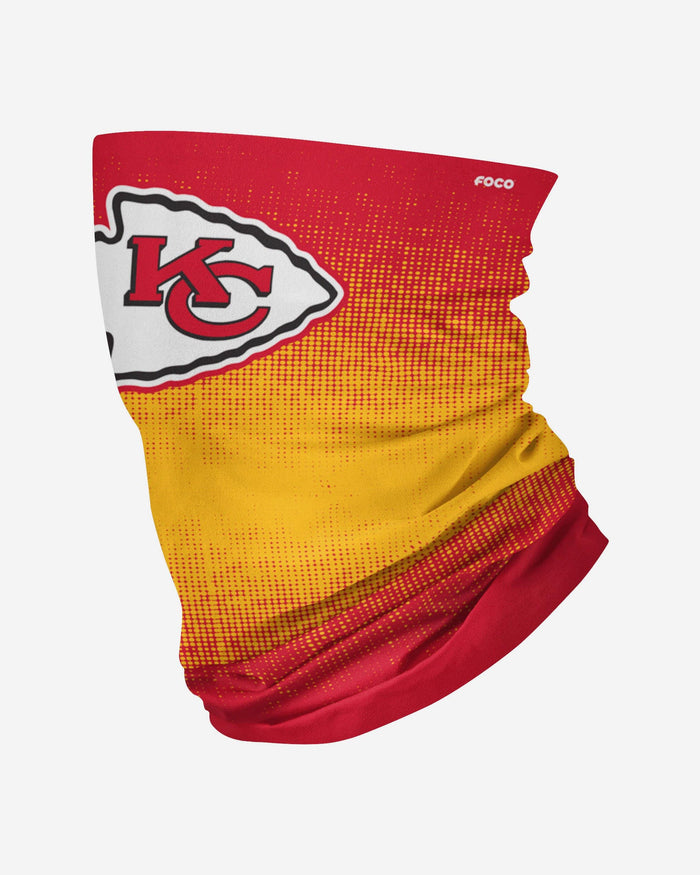 Kansas City Chiefs Reversible Camo Gradient Gaiter Scarf FOCO - FOCO.com