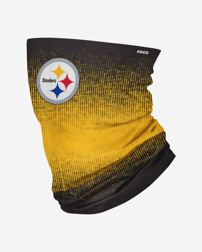 Pittsburgh Steelers Reversible Camo Gradient Gaiter Scarf FOCO - FOCO.com