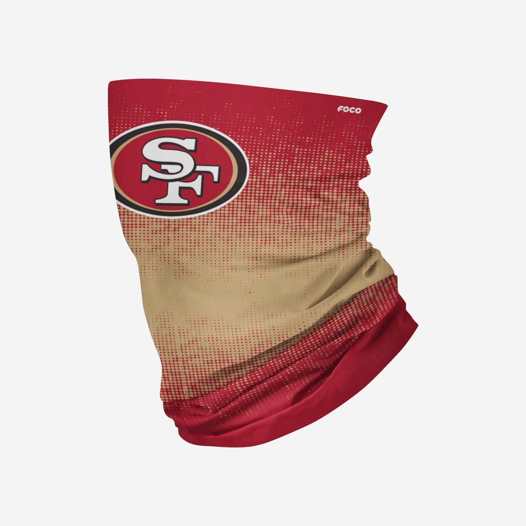 San Francisco 49ers Reversible Camo Gradient Gaiter Scarf FOCO - FOCO.com