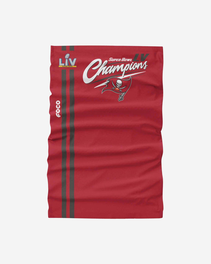 Tampa Bay Buccaneers Super Bowl LV Champions Gaiter Scarf FOCO - FOCO.com