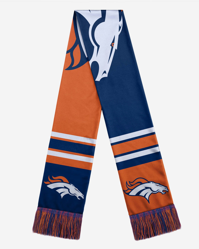 Denver Broncos Colorblock Scarf FOCO - FOCO.com