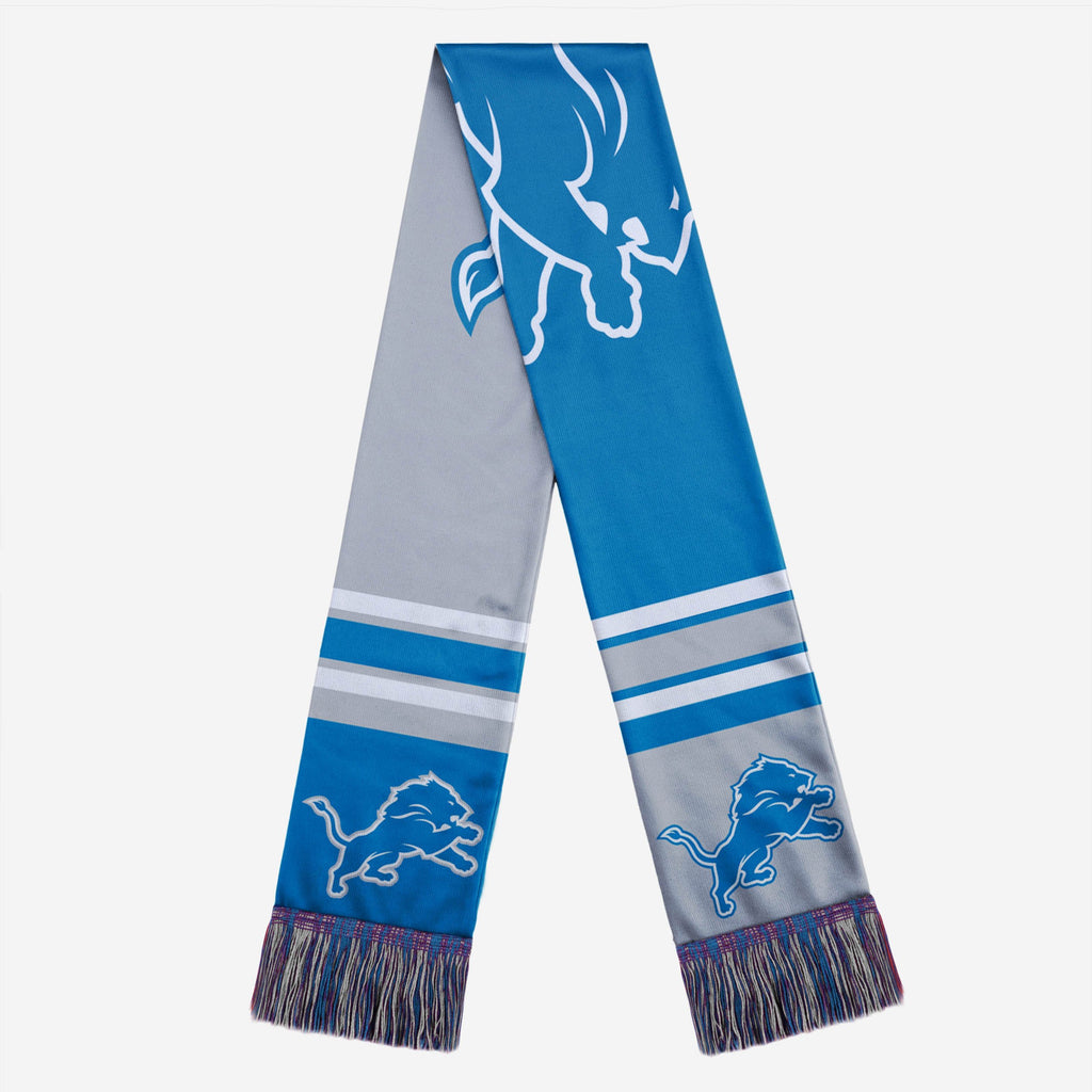 Detroit Lions Colorblock Scarf FOCO - FOCO.com