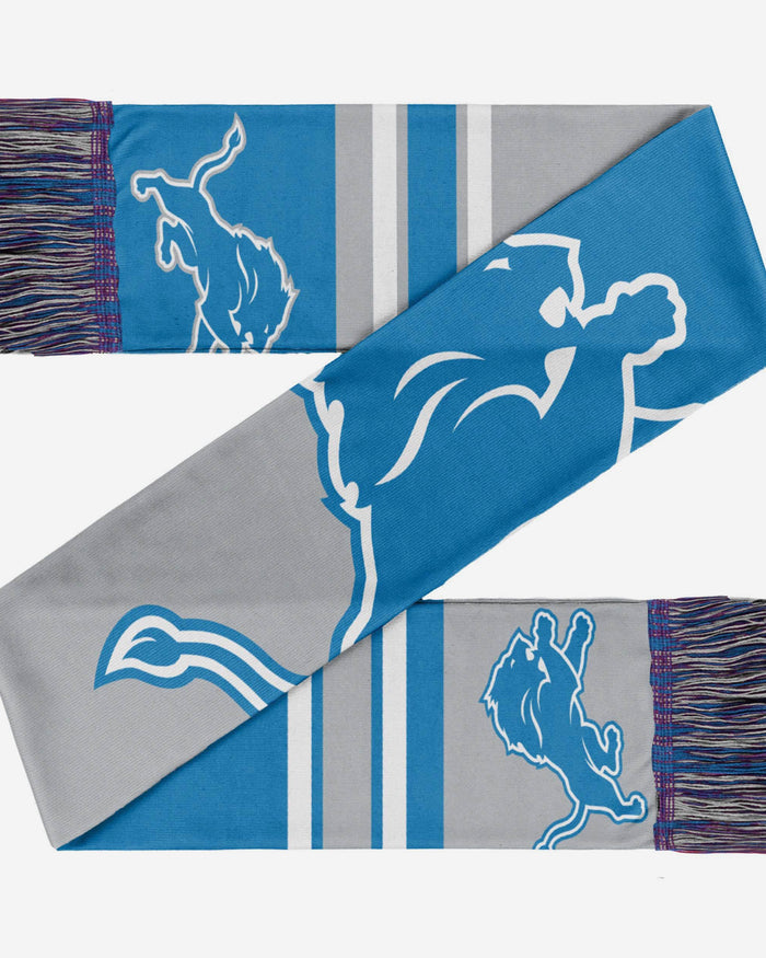 Detroit Lions Colorblock Scarf FOCO - FOCO.com