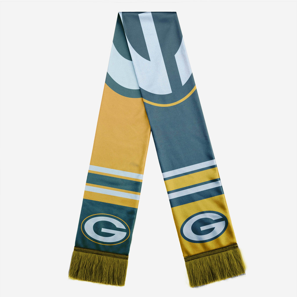 Green Bay Packers Colorblock Scarf FOCO - FOCO.com