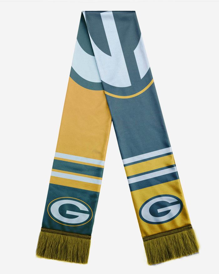 Green Bay Packers Colorblock Scarf FOCO - FOCO.com