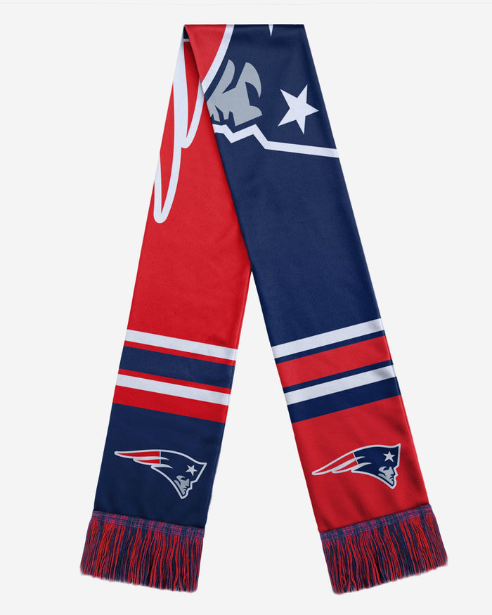 New England Patriots Colorblock Scarf FOCO - FOCO.com