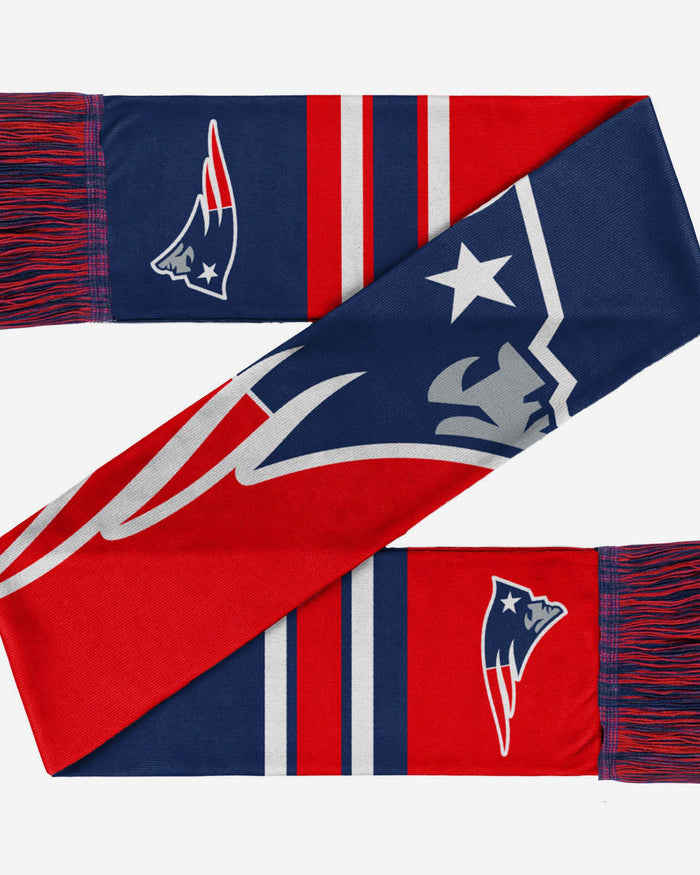 New England Patriots Colorblock Scarf FOCO - FOCO.com