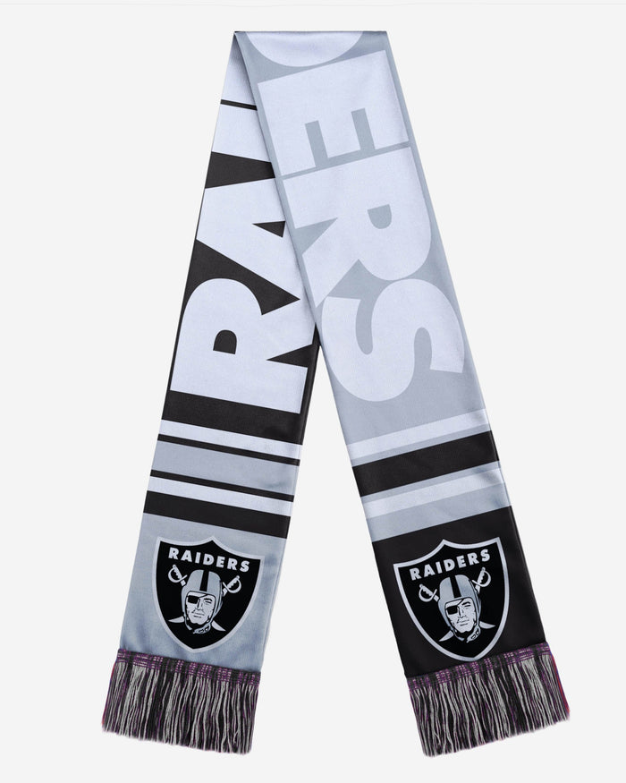 Las Vegas Raiders Colorblock Scarf FOCO - FOCO.com