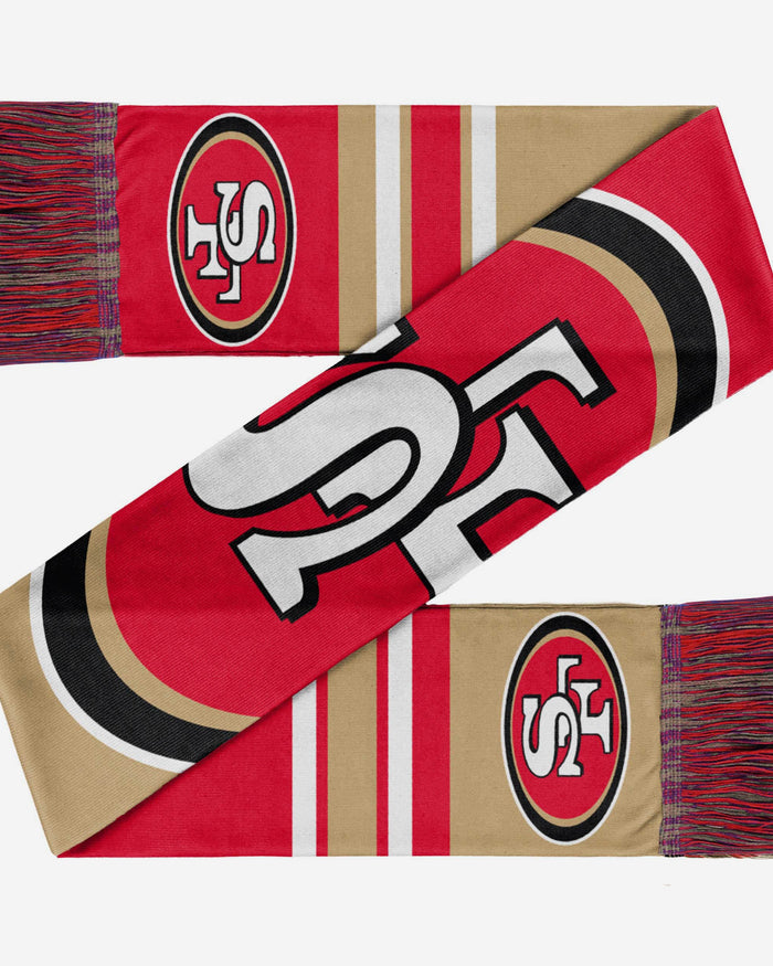 San Francisco 49ers Colorblock Scarf FOCO - FOCO.com