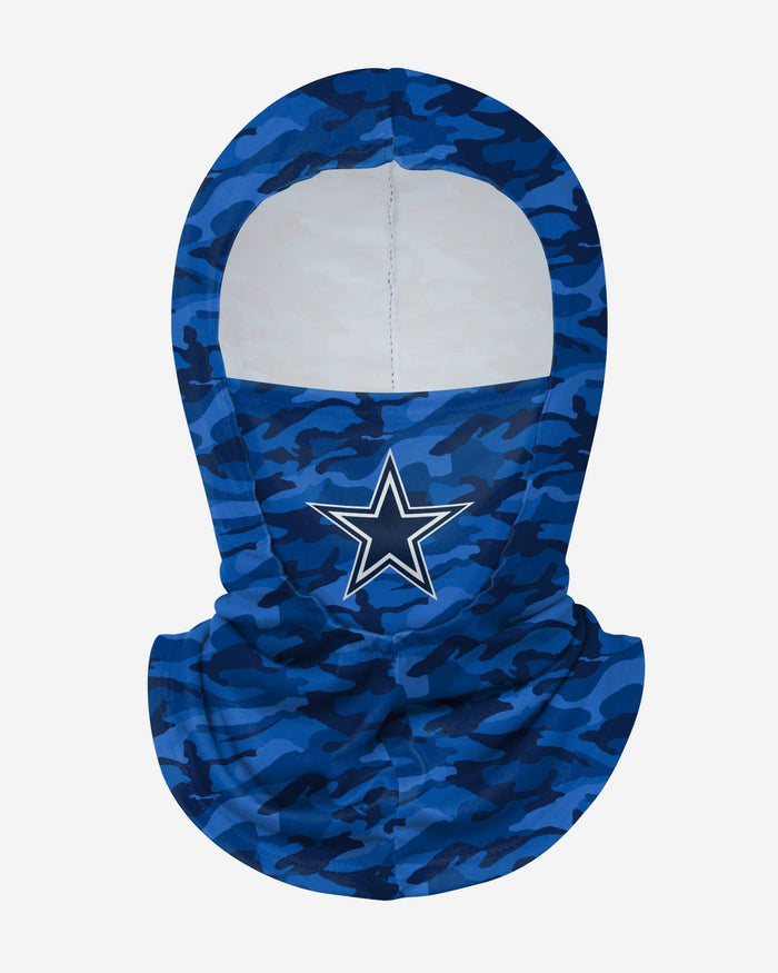 Dallas Cowboys Camo Lightweight Hooded Gaiter FOCO - FOCO.com