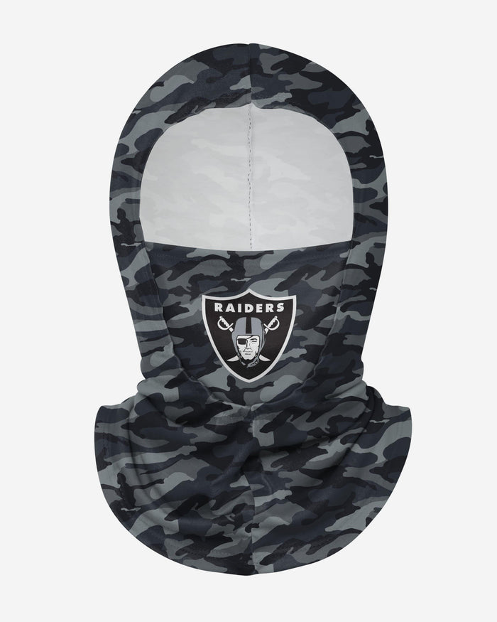 Las Vegas Raiders Camo Lightweight Hooded Gaiter FOCO - FOCO.com