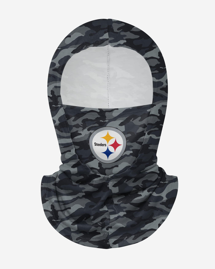 Pittsburgh Steelers Camo Lightweight Hooded Gaiter FOCO - FOCO.com