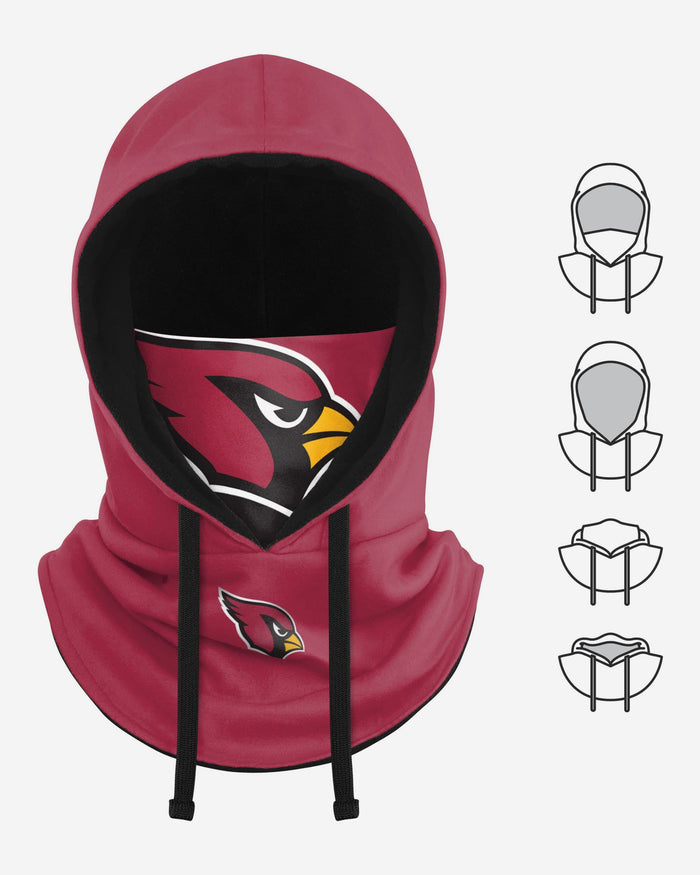 Arizona Cardinals Drawstring Hooded Gaiter FOCO - FOCO.com