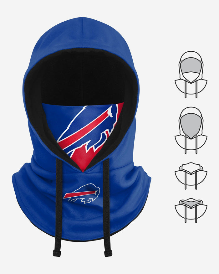 Buffalo Bills Drawstring Hooded Gaiter FOCO - FOCO.com