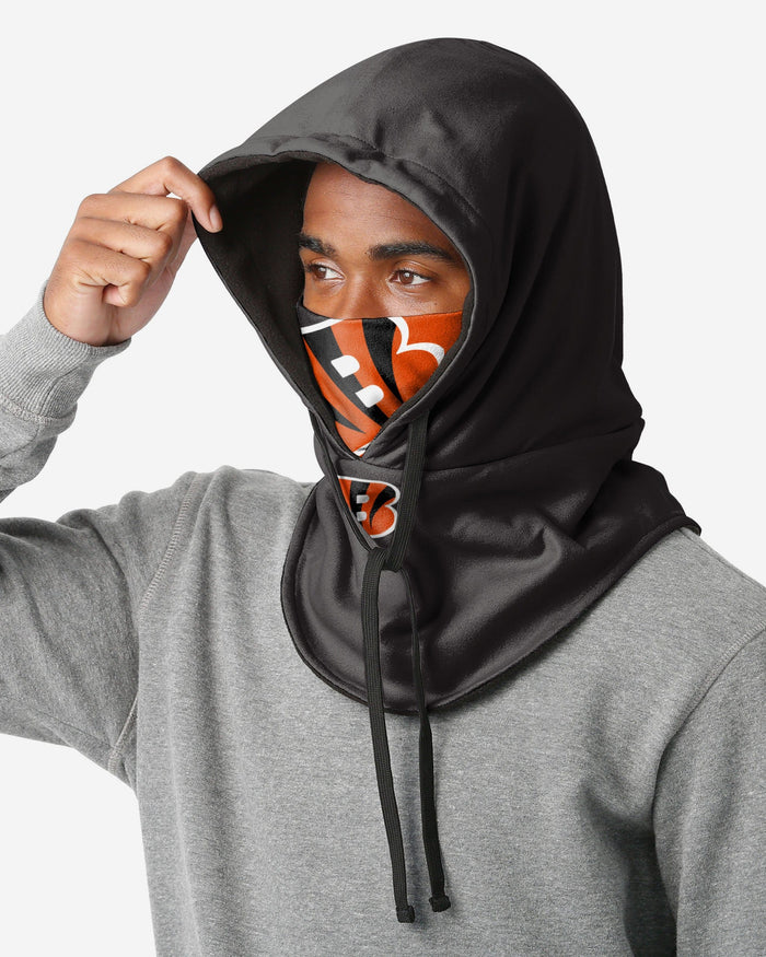 Cincinnati Bengals Drawstring Hooded Gaiter FOCO - FOCO.com