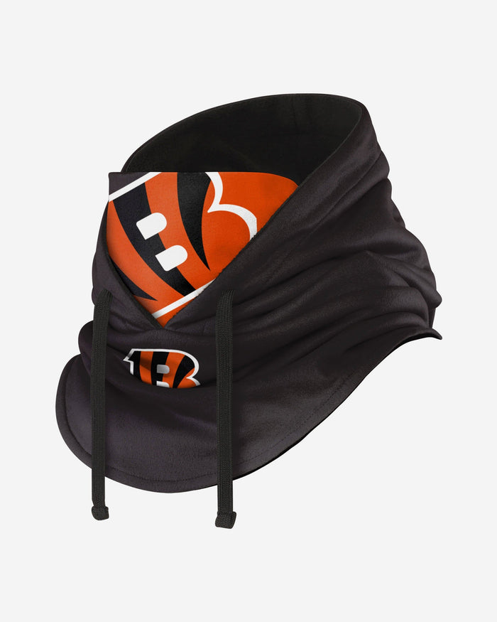 Cincinnati Bengals Drawstring Hooded Gaiter FOCO - FOCO.com