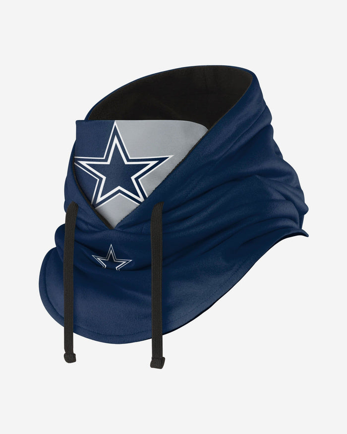 Dallas Cowboys Drawstring Hooded Gaiter FOCO - FOCO.com