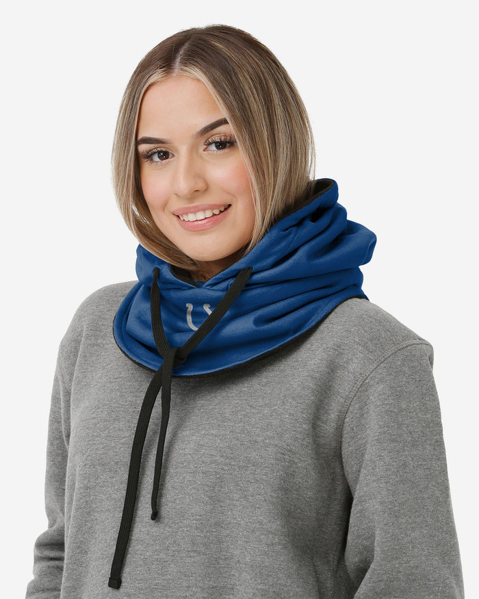 Indianapolis Colts Drawstring Hooded Gaiter FOCO - FOCO.com