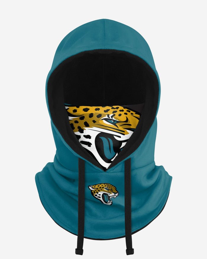 Jacksonville Jaguars Drawstring Hooded Gaiter FOCO - FOCO.com