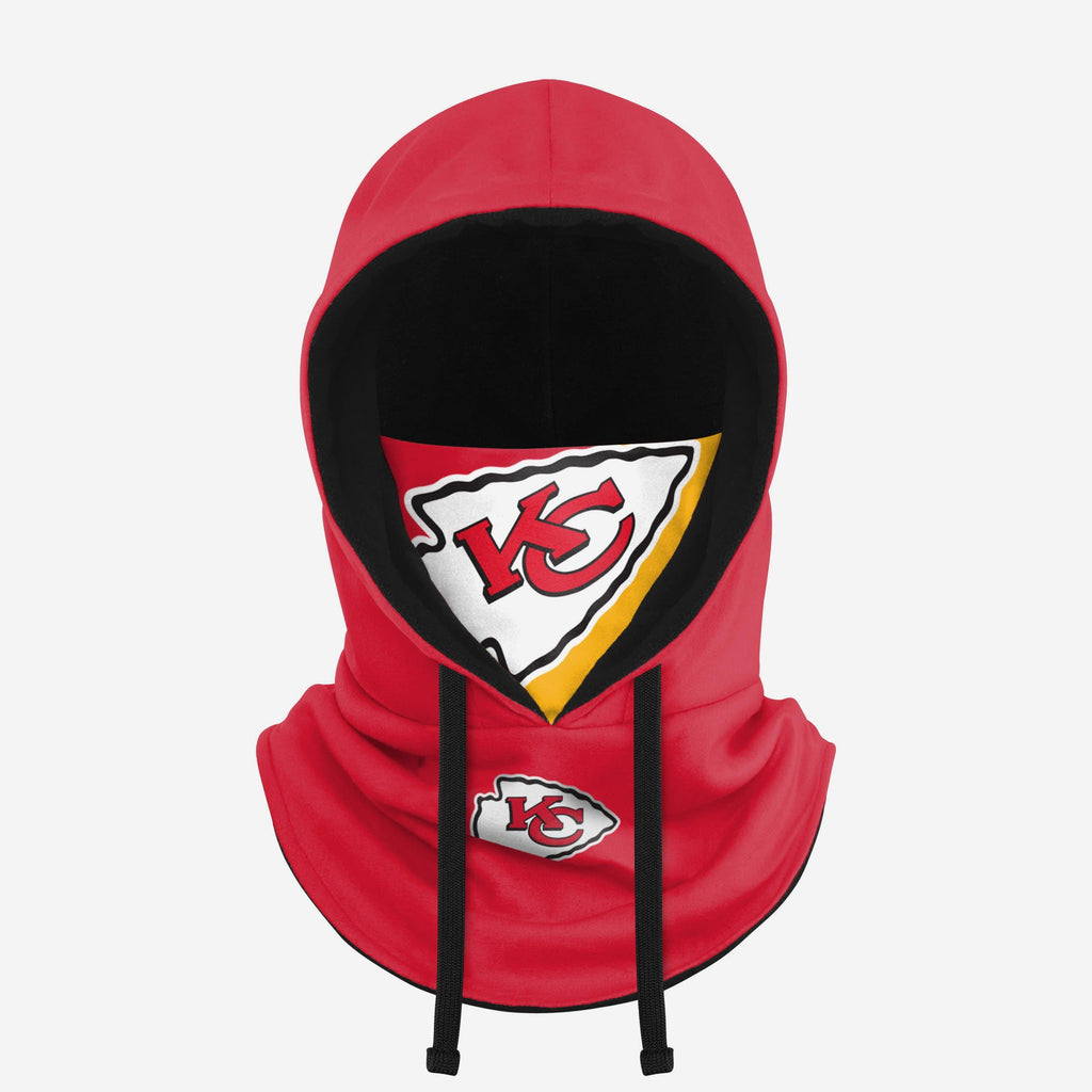 Kansas City Chiefs Drawstring Hooded Gaiter FOCO - FOCO.com