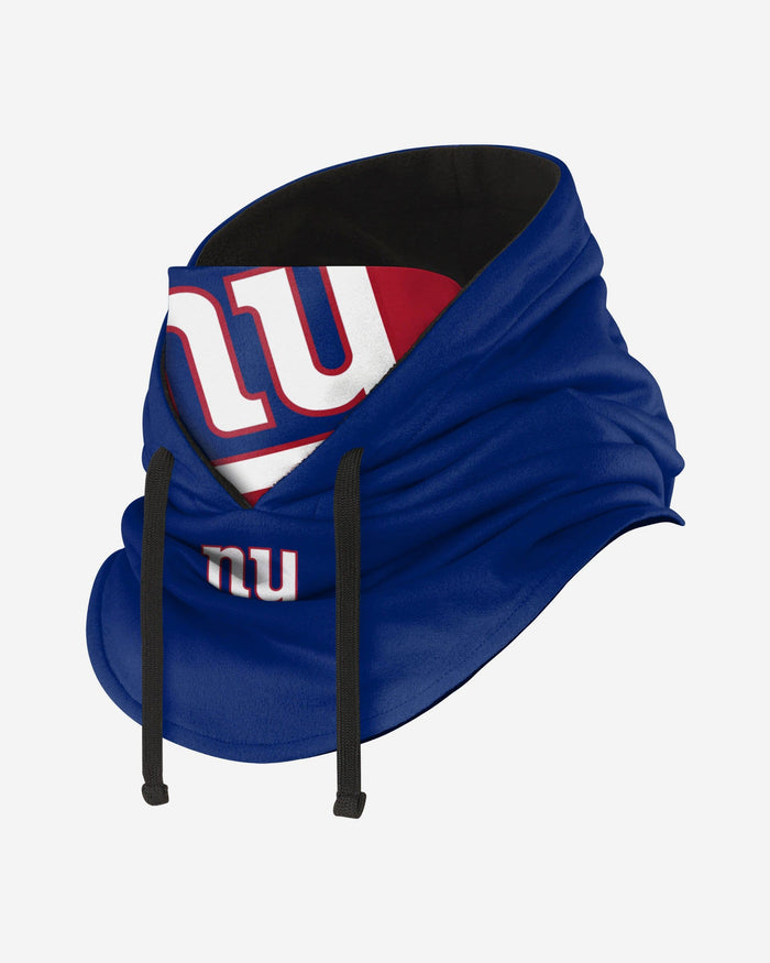 New York Giants Drawstring Hooded Gaiter FOCO - FOCO.com