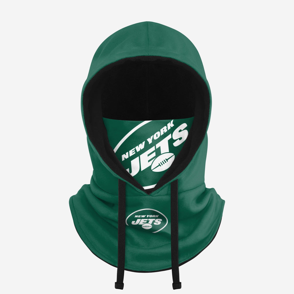 New York Jets Drawstring Hooded Gaiter FOCO - FOCO.com