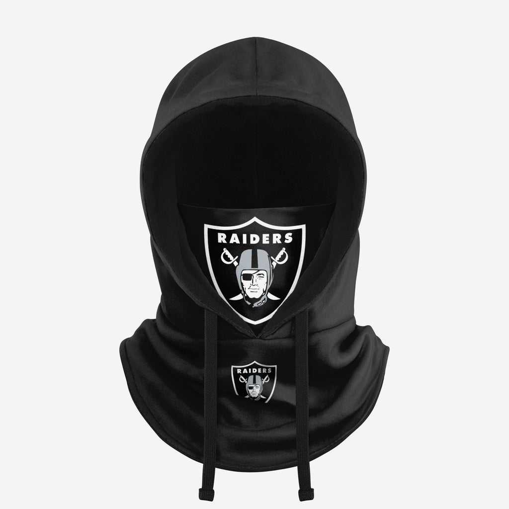 Las Vegas Raiders Drawstring Hooded Gaiter FOCO - FOCO.com