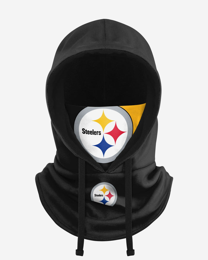 Pittsburgh Steelers Drawstring Hooded Gaiter FOCO - FOCO.com