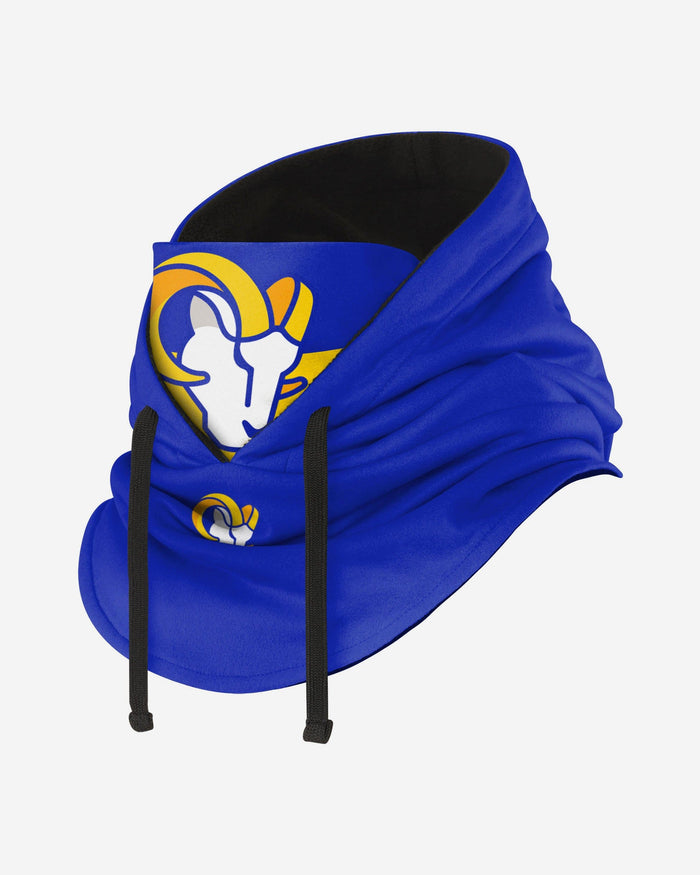 Los Angeles Rams Drawstring Hooded Gaiter FOCO - FOCO.com