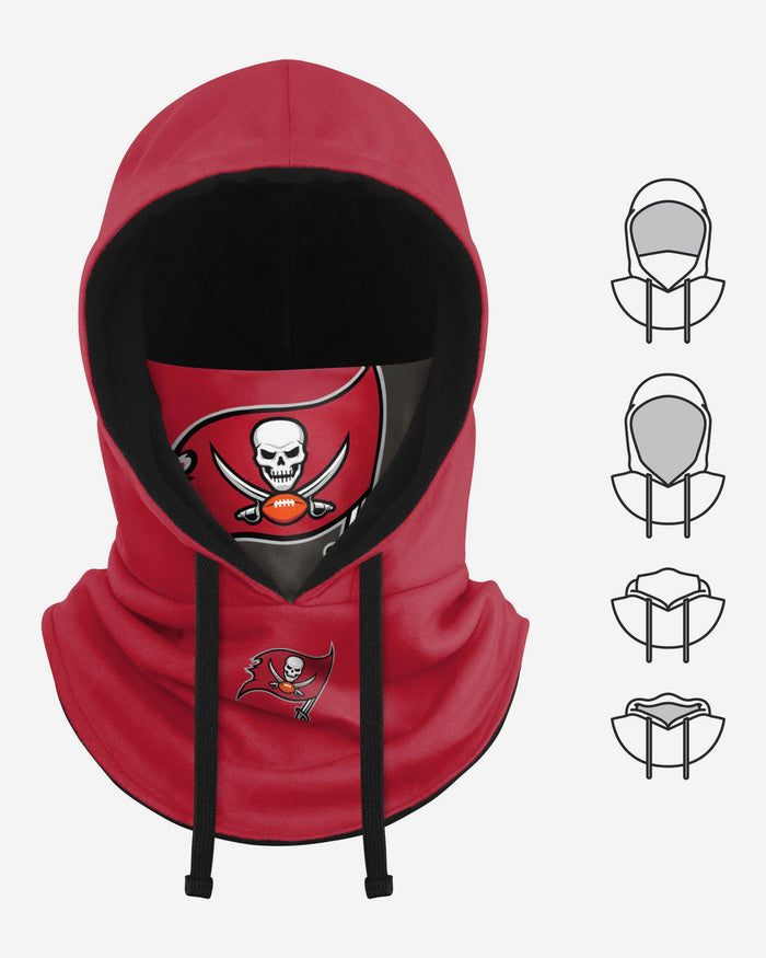 Tampa Bay Buccaneers Drawstring Hooded Gaiter FOCO - FOCO.com