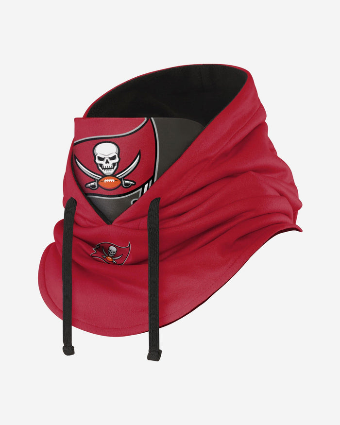 Tampa Bay Buccaneers Drawstring Hooded Gaiter FOCO - FOCO.com